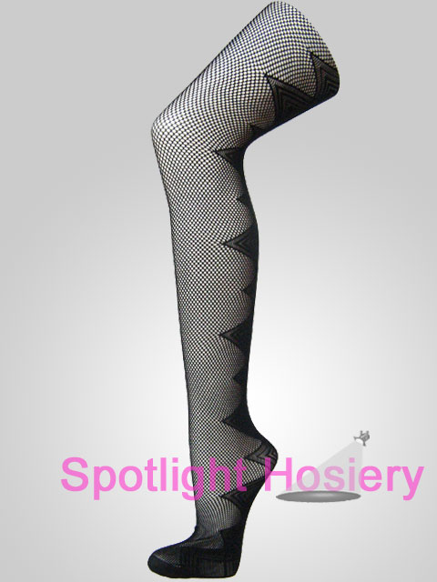 Nylon Stocking Black Stockings Thigh Highs Diamond pattern on Calf Wholesale Nylon Stocking Black Stockings Thigh Highs diamond pattern on calf Wholesale