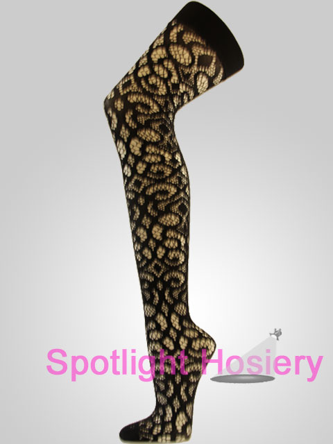 Nylon Stocking Thigh Highs with swirl Pattern Black stockings Wholesale Nylon Stocking Thigh Highs with swirl Pattern Black stockings Wholesale